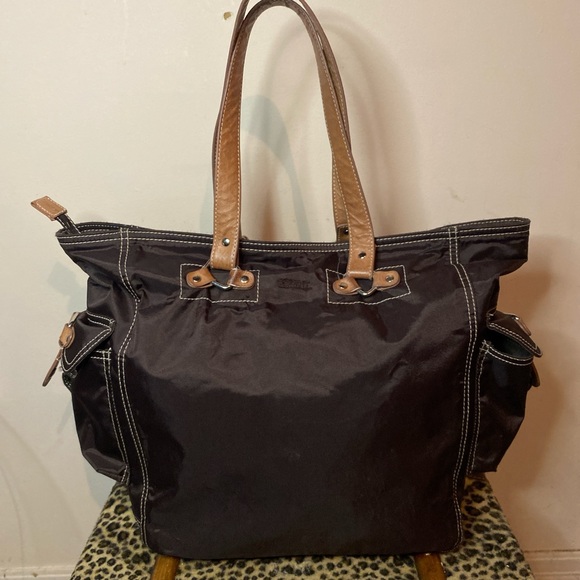 Esprit Brown Tote Bag - Picture 4 of 4